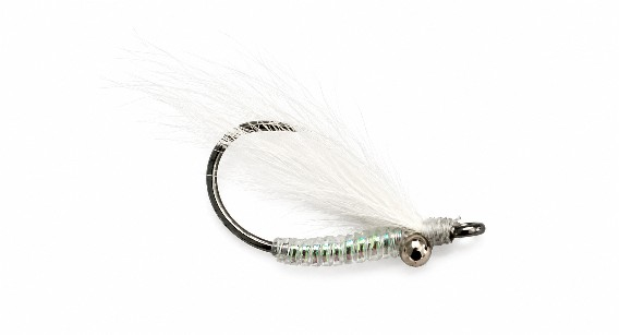 Hand-tied bonefish fly