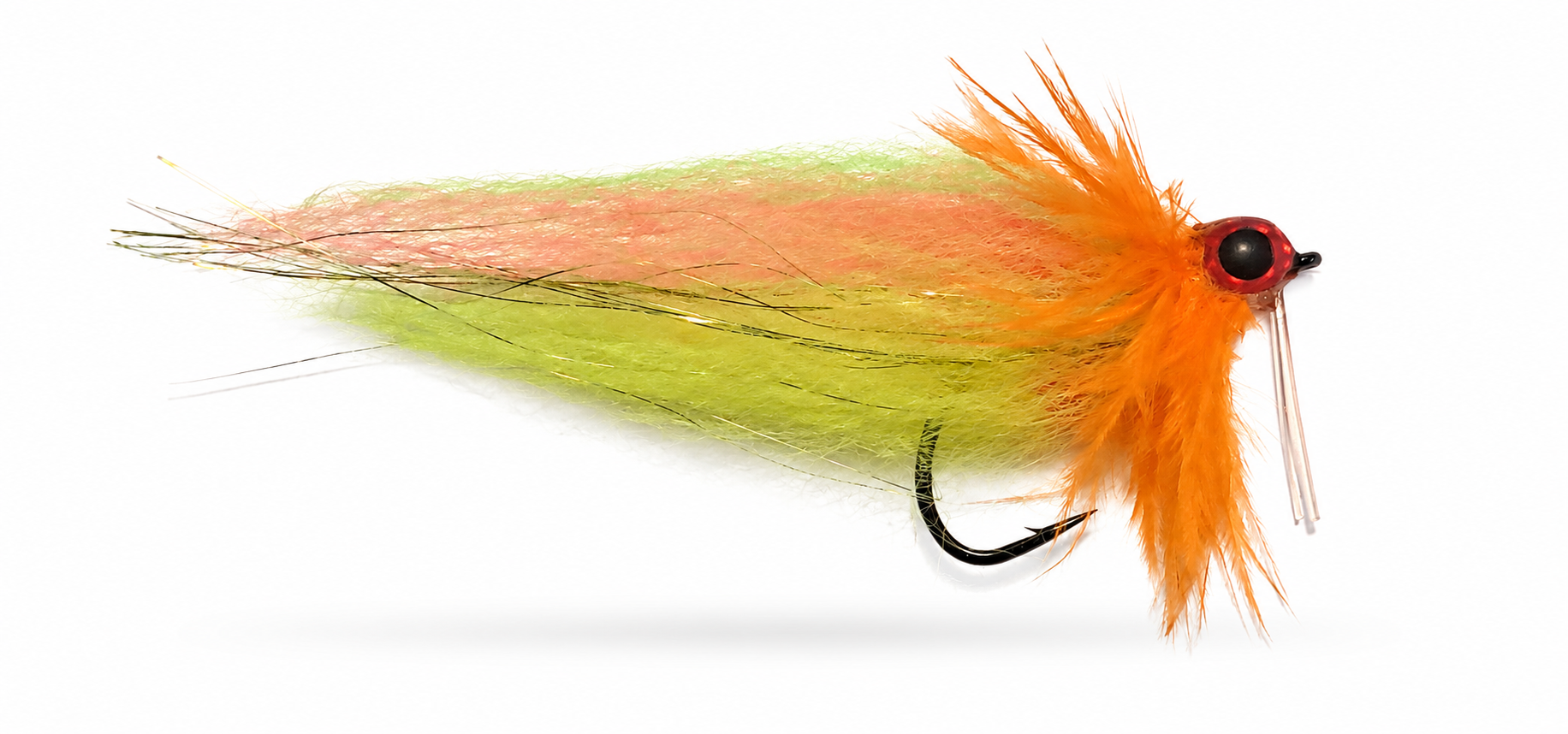 Hand-tied bass fly
