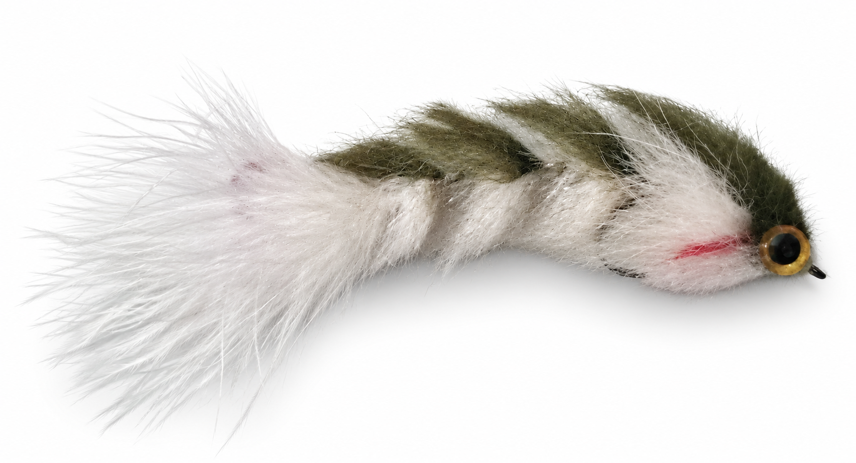Olive Articulated Minnow